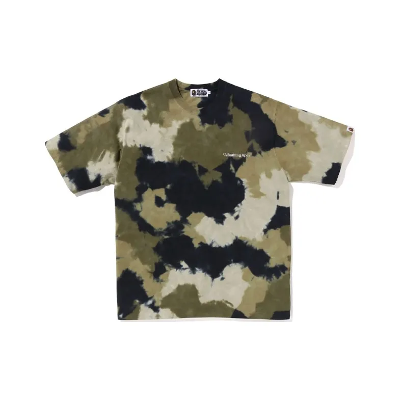 A BATHING APE Chusen Dye Relaxed Fit Tee-0