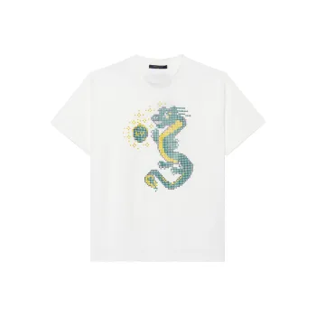 LOUIS VUITTON Short Sleeved Cotton T Shirt