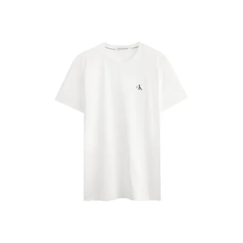 Calvin Klein T Shirts Men YAF White
