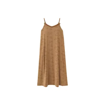 XIAFENYAN Nightgown Women's Brown