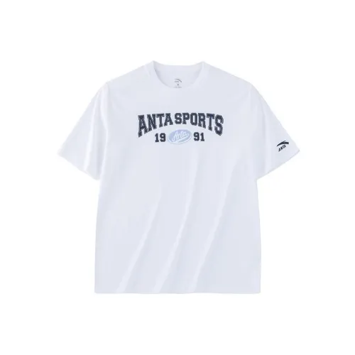 Anta Life Collection T Shirt Men's Snowflake White