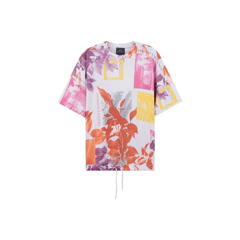 ARMANI EXCHANGEAE SS23 T Shirt Men's Multicolor-0