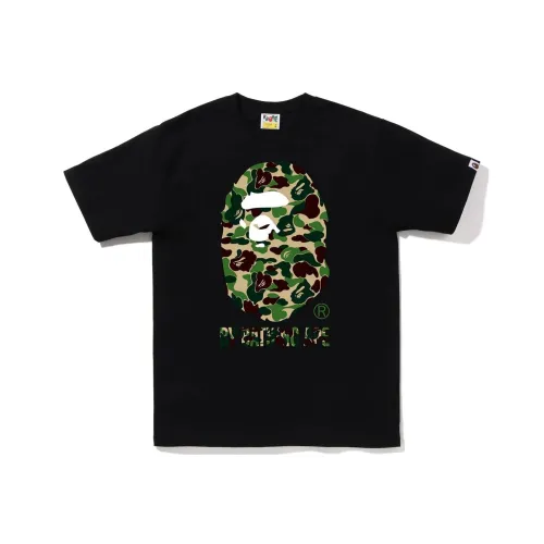 A BATHING APE Abc Camo Milo On Bape Tee