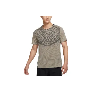 Nike T Shirts Men Olive Gray