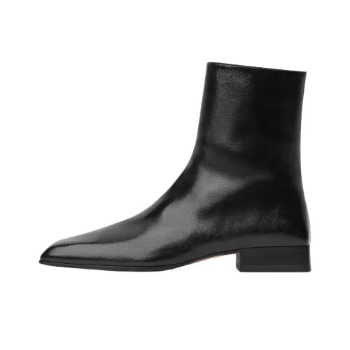Bottega Veneta Jim Ankle Boots Men's Black