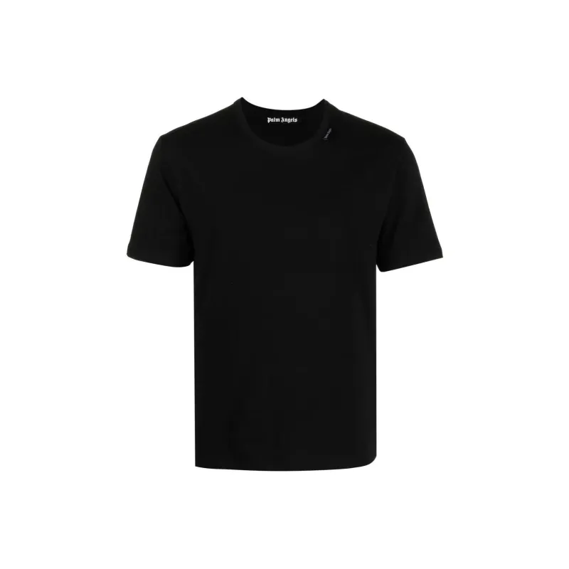 PALM ANGELS Logo-appliqué Crew-neck T-shirt-0