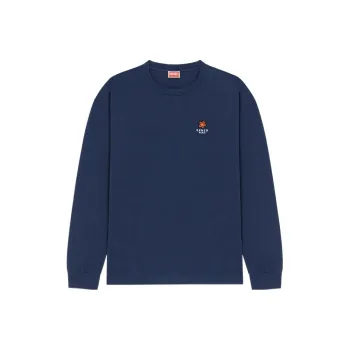 KENZO Boke Flower Series T Shirts Men Navy Blue