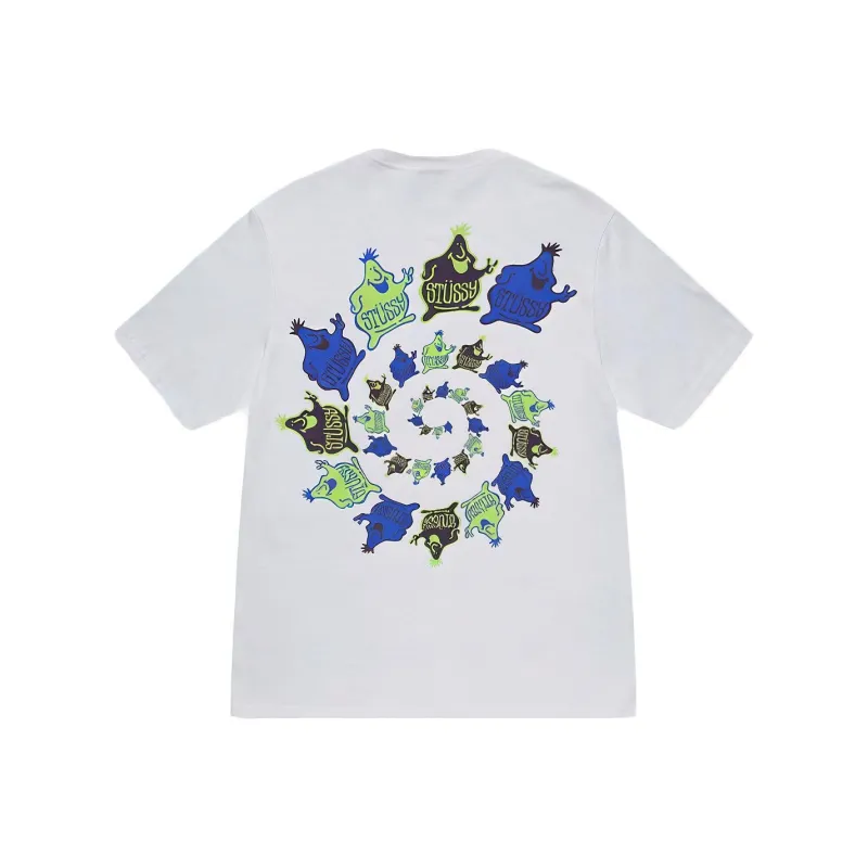 Stussy Mr. Blob Spiral Tee-0