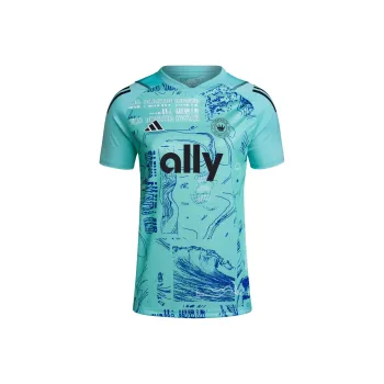 Adidas T-Shirts Men Turquoise