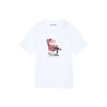 UNIQLO x JINJIDEJUREN LIANMINGKUAN T-Shirt Men's White