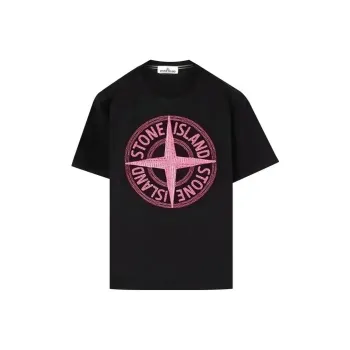 STONE ISLAND T Shirt Men's Black