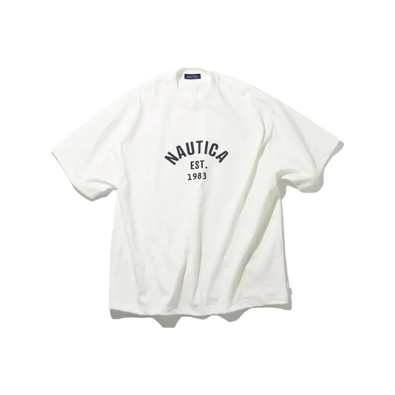 NAUTICA JAPAN Drop Shoulder Sleeve T Shirt Men's-0