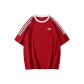 2101 Stripes Print/Burgundy