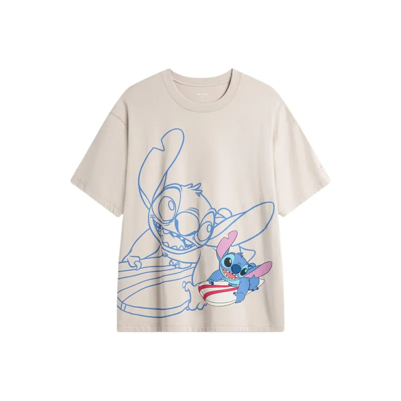 LiNing x Disney T Shirt Men's Mica Gray-0