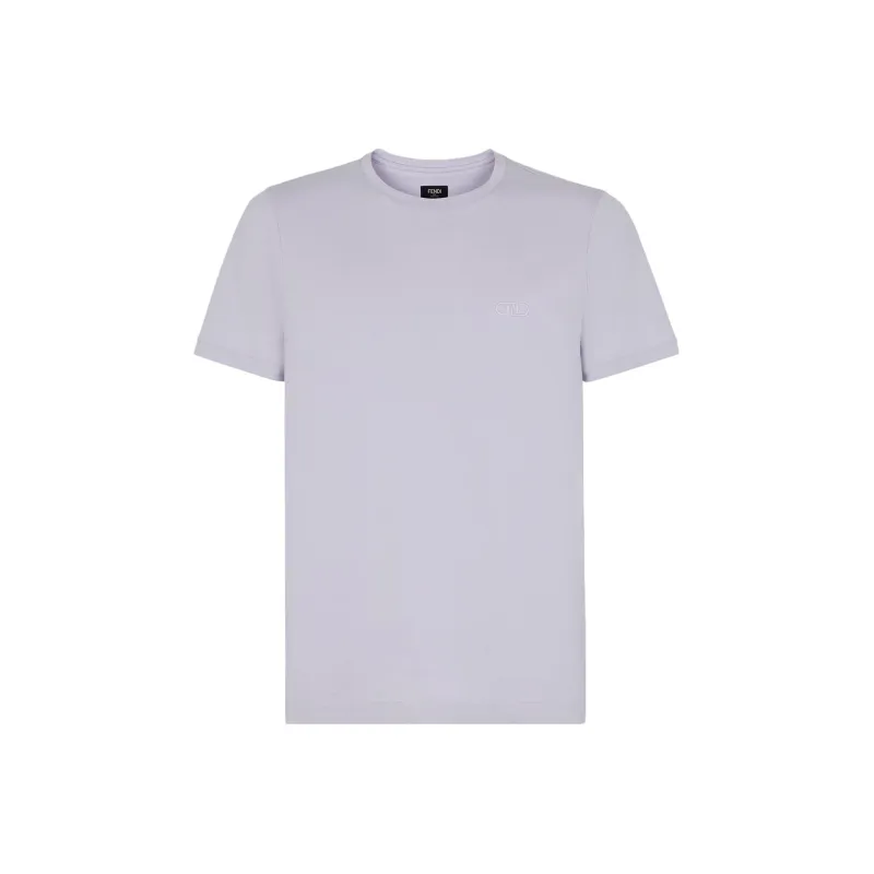 FENDI T Shirts Men Purple-0