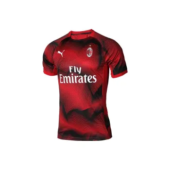 PUMA AC Milan Sport T Shirt Men's Orange Black
