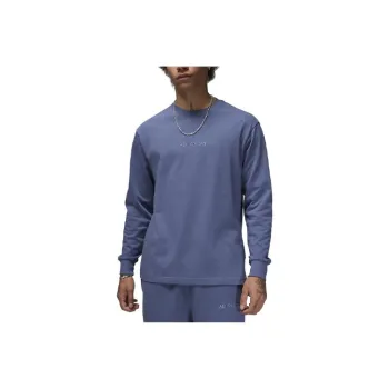JORDAN Wordmark T Shirts Men Diffused Blue