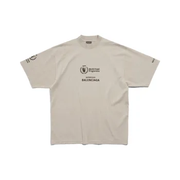 Balenciaga SS24 T Shirt Unisex Regular Fit Gray