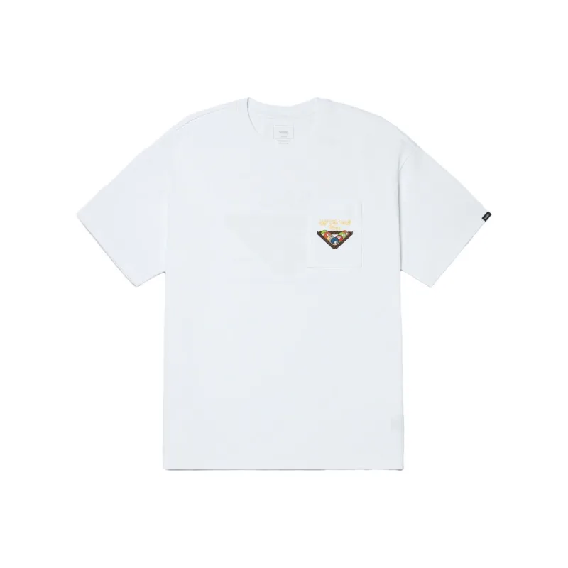 Vans Snooker T Shirts Men White-0