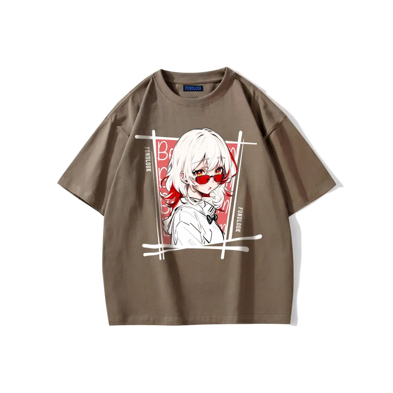 FONDLOOK T Shirts Unisex-10