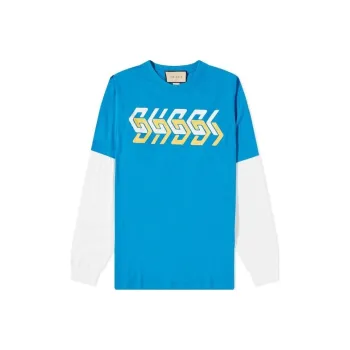 GUCCI T Shirts Men Blue