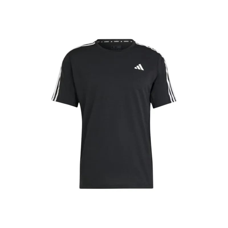 Adidas Free Shipping With AdiClub Own The Run 3 Stripes Tee-0