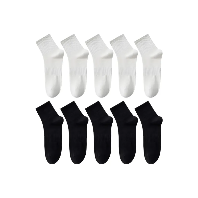 Cotton Gene Mid Calf Socks Men's Combo Set-15