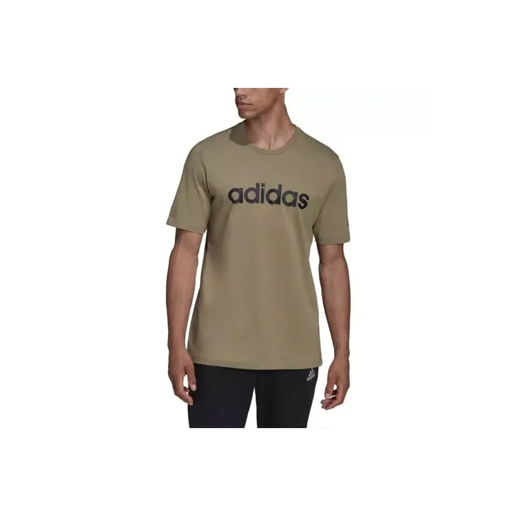 Adidas M LIN SJ T Shirt Men's Green-0