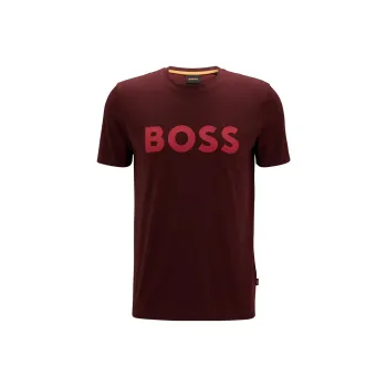 HUGO BOSS T-Shirts Men Deep Red