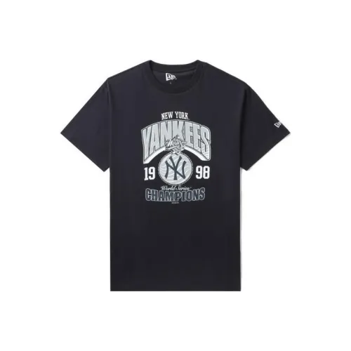 New Era T Shirts Men Marine Blue