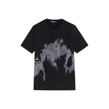 ANDREW MACKENZIE T Shirts Men Black