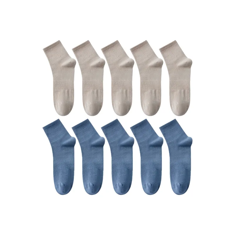 Cotton Gene Mid Calf Socks Men's Combo Set-21