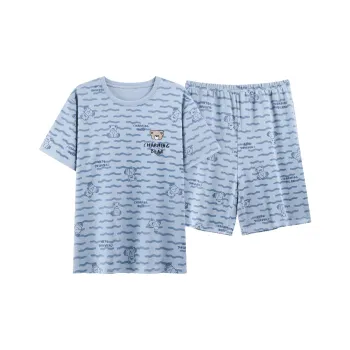 Qiao Ni Tong Pajama Set Men's Image Color