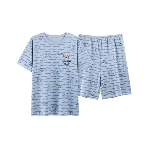 Qiao Ni Tong Pajama Set Men's Image Color