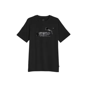 PUMA CAMO T Shirts Men Black