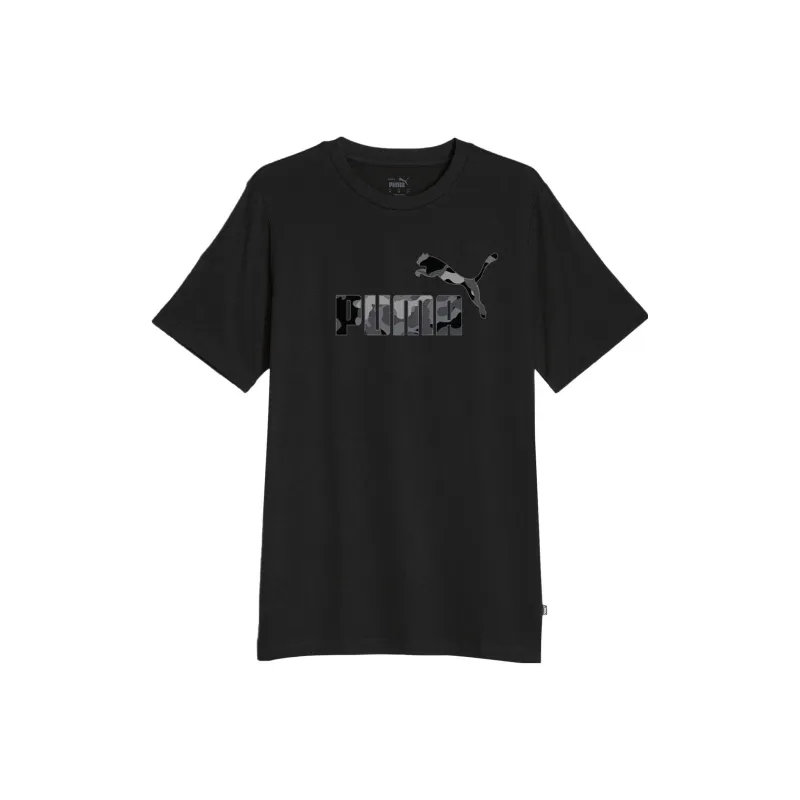 PUMA CAMO T Shirts Men Black-0