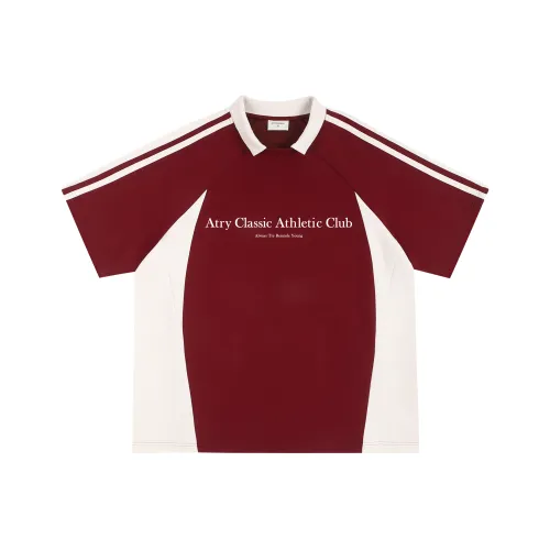 Atry Alphabet Slogan Series T Shirt National Trend Brand Loose Fit Vintage Half Sleeve American Half Sleeve Unisex