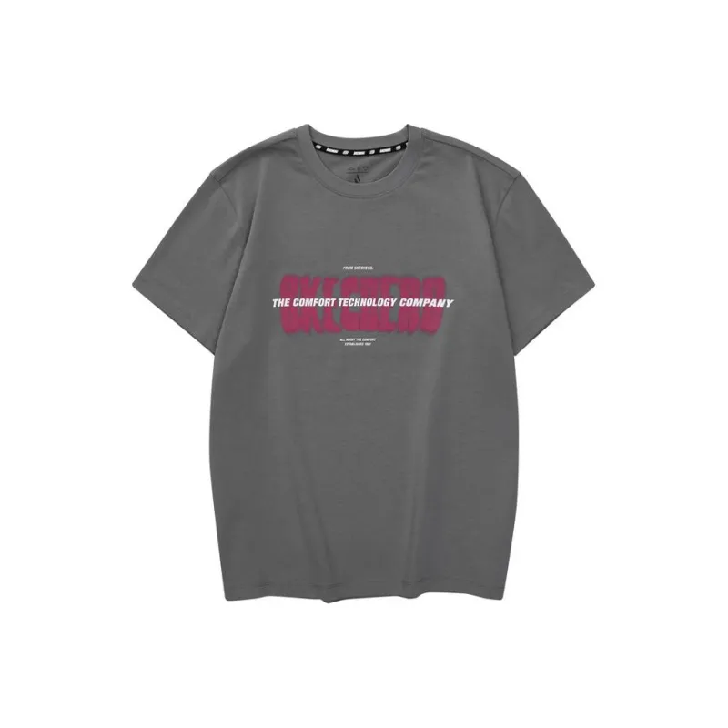 Skechers T Shirt Unisex Lime Gray-0
