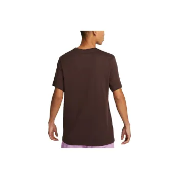 Nike T-Shirts Men Coffee