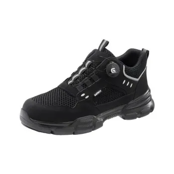 GUYISA Non slip, Wear resistant, Impact resistant Low Top Casual Shoes Unisex Black