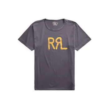 DOUBLE RL T Shirt Men's Dark Gray