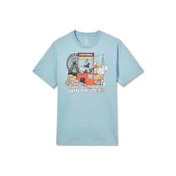 Converse Set in Sleeve T Shirt Men's Blue