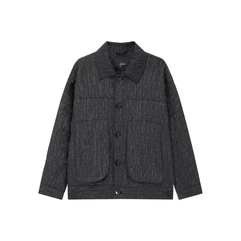 HERBEL Jackets Men Black-0