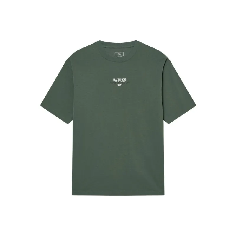 DKNY T-Shirts Men Olive Green-0