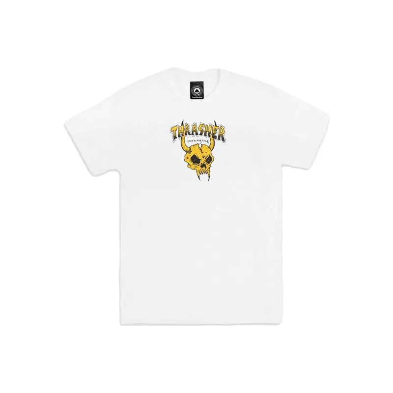 Thrasher T-Shirts Men White-0