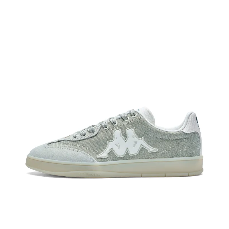 Kappa Tifo Anti Slip Wear Resistant Low Top Skateboard Shoes Unisex Green White-0