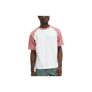 UNIQLO T Shirts Unisex Peach Pink