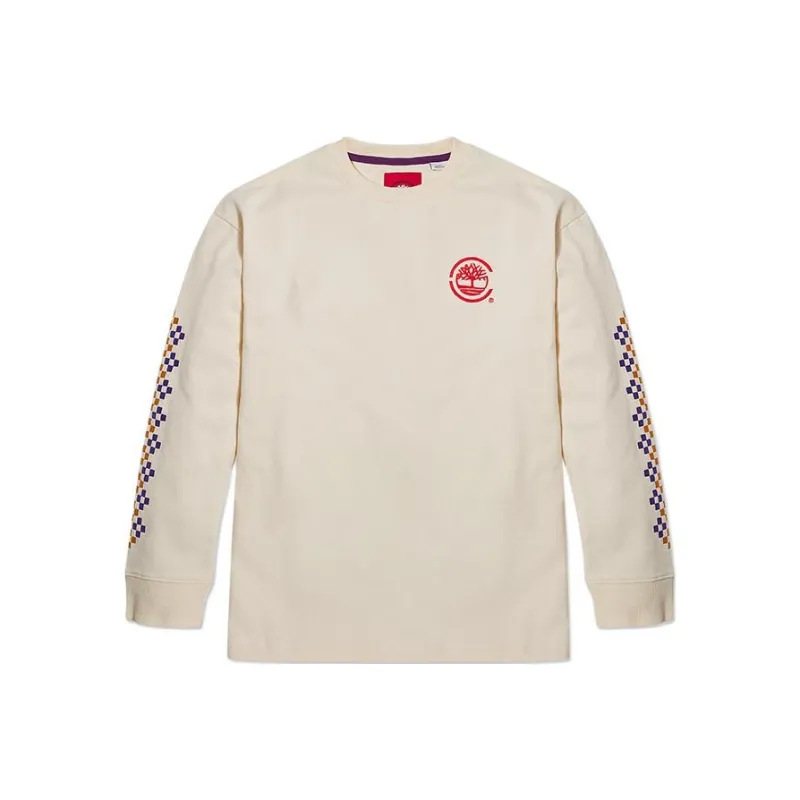 Timberland x CLOT Set in Sleeve T Shirt Unisex White-0