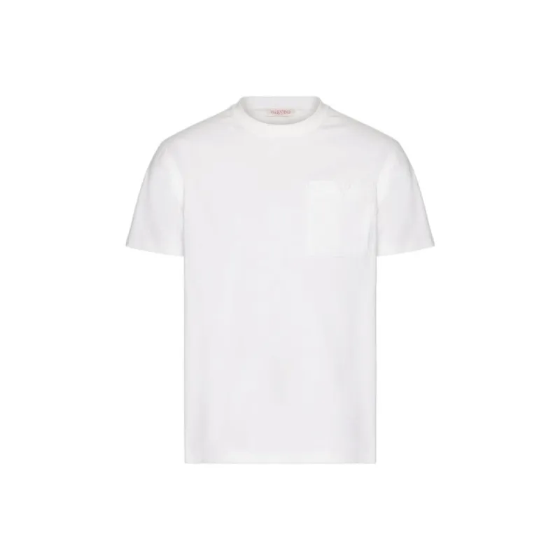 Valentino Crewneck Short Sleeved T Shirt-0