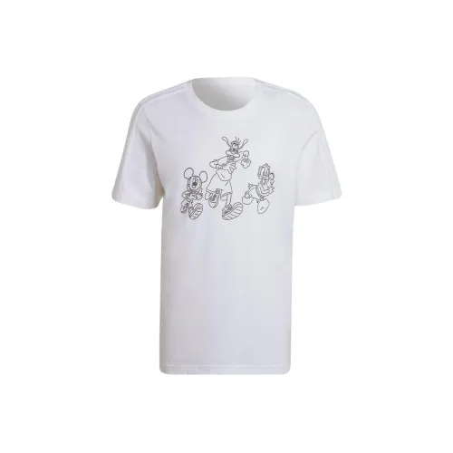 Disney X Adidas Originals T Shirts Men White